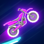 Rider Worlds – Neon Bike Races MOD Unlimited Money 1.17.2.00