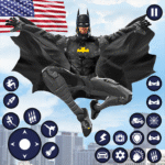 Flying Bat Robot Car Transform MOD Unlimited Money 38