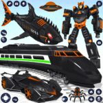 Shark Robot Car Transform Game MOD Unlimited Money 131 Shark Robot Car Transform Game MOD Unlimited Money 131