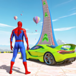 Superhero Car Stunt Mega Ramps MOD Unlimited Money 2.3 Superhero Car Stunt Mega Ramps MOD Unlimited Money 2.3