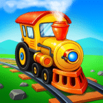 Train Games for Kids station MOD Unlimited Money 12.6.14